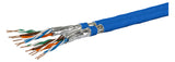METZ CONNECT LAN-Kabel Cat7A Dca hfr 2x4 1308427B34143 bl TR500 Polyolefine Gefl