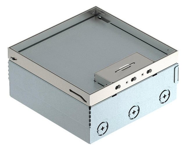 BETTERMANN Geräteeinsatz VA quadrat 2f UDHOME4 2V V gr m.Belagaussp 15mm