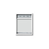 SIEDLE Rahmen-Türstation 20f UP gr alu KR 614-1/1 DG 431x542x50mm