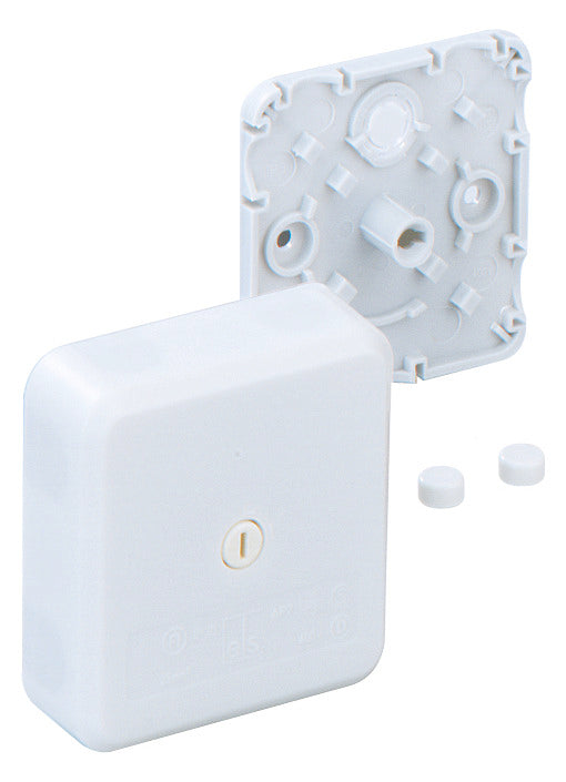 SPELSBERG Abzweigdose IP30 2,5qmm Kst AP 7 - L 78x78x27mm quadrat Wand/Decke