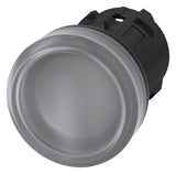 SIEMENS Leuchtmelder Front hoch rnd 1st 3SU1001-6AA70-0AA0  22mm 29,45x11,3mm