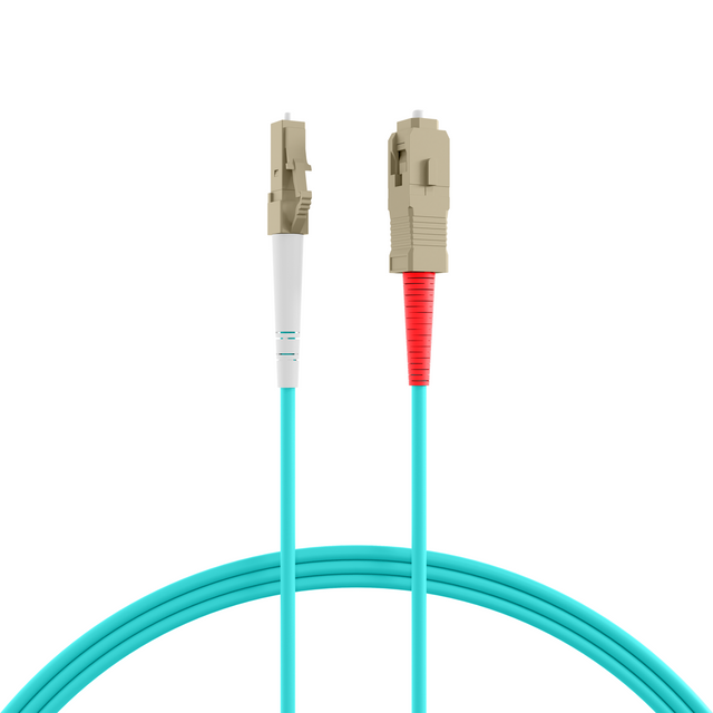 Simplex LWL Patchkabel LC-SC OM3 2m 2,0mm Aqua 50/125µm Stück