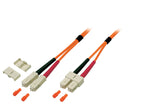 Duplex Patchkabel SC-SC OM1 50m LSZH 3mm orange Stück
