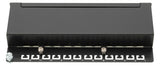 ASSMANN ELEKTRO Patchpanel 12Ports AP DN-91612SD-EA Cat6A Schirm RAL9005