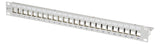 METZ CONNECT Modulträger 1HE 24Ports 130926-0003KE Schirm 44,45x482,6x90mm