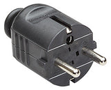 BACHMANN Schutzkontaktstecker 16A 250V 910.170 Kst IP20 sw ger