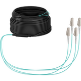 Trunkkabel U-DQ(ZN)BH OM3 4G (1x4) LC-LC 10m Dca LSZH Stück