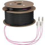 Trunkkabel U-DQ(ZN)BH OM4 4G (1x4) LC-LC 190m Dca LSZH Stück