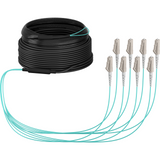 Trunkkabel U-DQ(ZN)BH OM3 8G (1x8) LC-LC 30m Dca LSZH Stück