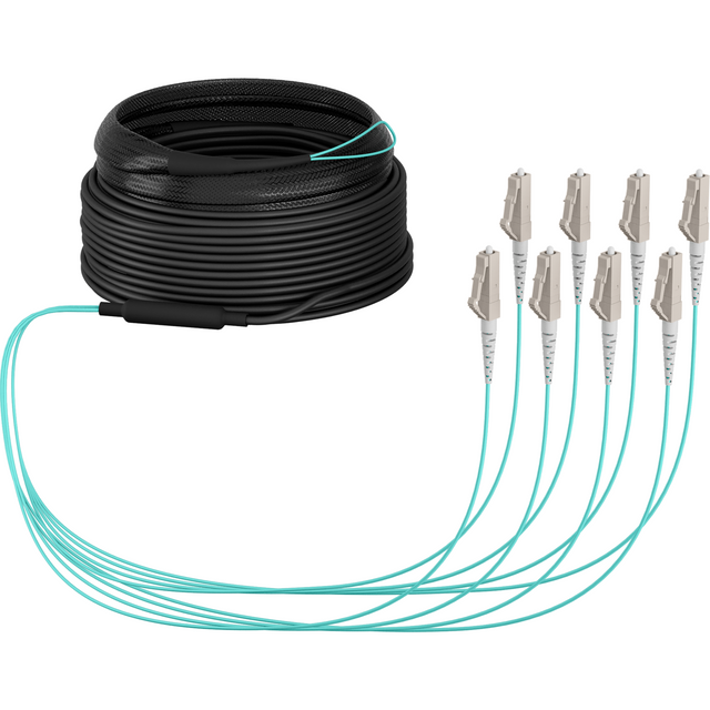 Trunkkabel U-DQ(ZN)BH OM3 8G (1x8) LC-LC 30m Dca LSZH Stück