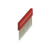 PHOENIX Querverbinder 10p rt steckb isol FBSR 10-5 17,5A