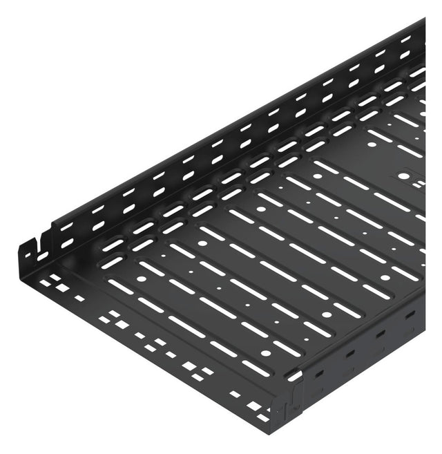 BETTERMANN Kabelrinne ST 60x400x0,9mm RKSM 640 FSK SW int.Verb Seitenl