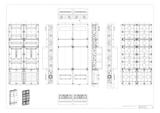 SPELSBERG Zählergehäuse Aufb IP54 Kst ZVi 12060-S 600x1200x210mm m.Tragschien