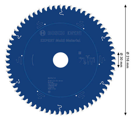 BOSCH-EW Kreissägeblatt  216mm 2608642493