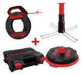 RUNPOTEC Kabeltrommelroller +Dorn +Runpo 5 + XB300 +Koffer 10171
