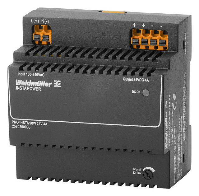 WEIDMÜLLER Gleichstromversorgung REG 96W PRO INSTA 96W 24V 4A 22-28V 85-264VAC