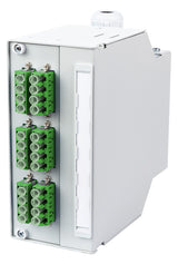 METZ CONNECT LWL-Patchpanel APC 6f OS2 15024A97A06-E Hutschiene m.Pigtails
