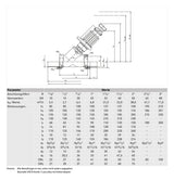 Strangreg.Vent. Kombi-3-Plus Messing, Muffe, DN 15