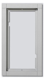 SIEDLE Rahmen-Türstation 2f UP si alu KR 611-2/1-0 SM 231x131x15mm