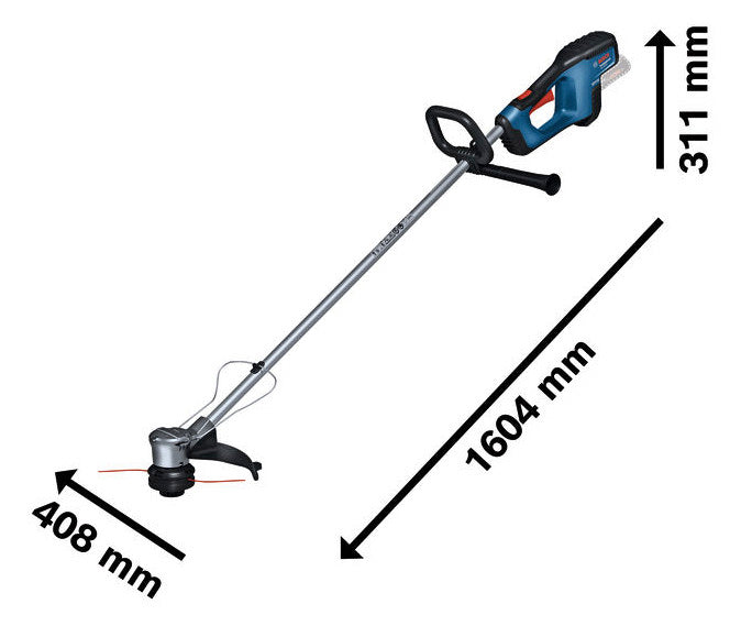 BOSCH-EW Akku-Rasentrimmer 18V  33mm Professional GRT 18V-33 solo 1604cm