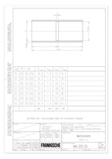 FRÄNKISCHE Stahl-Steckmuffe Metall  20mm SMS-E-V 20 verzinkt Zn-Ni g/vz hfr zink
