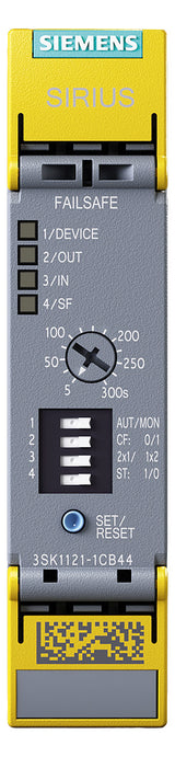 SIEMENS NOT-AUS Schaltgerät Grundgerät 3SK1121-1CB42 ein/zweikanal