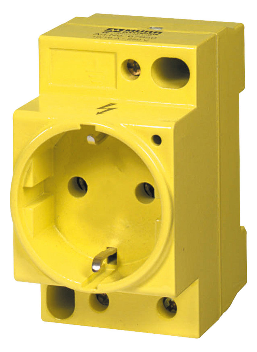 MURR Steckdose REG 250V/AC 16A 2,5TE 67950 m.KontrLeuchte 70mm IP20