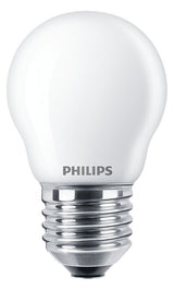 PHILIPS-LM LED-Kugellampe FM E27 P45 ws CorePro LEDLusterND4.3-40W E27 827P 4,3W