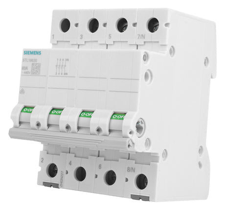 SIEMENS Ausschalter REG 3S 63A 440V 4TE 5TL1663-0