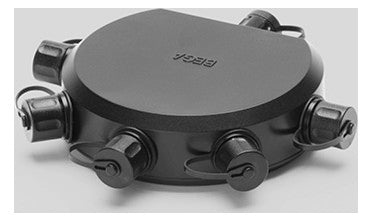 BEGA Verteilerdose sw 5p 136mm UniLinkPlay 71325