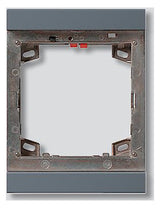 SIEDLE Rahmen-Türstation 1f UP dgr Zink MR 611-1/1-0 DG 99,5x131x27mm