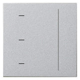 GIRA Bedienelement 1f alu f.Dimmeins System 3000 536526