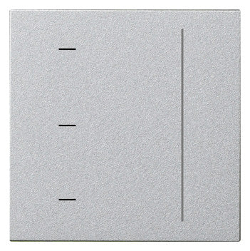 GIRA Bedienelement 1f alu f.Dimmeins System 3000 536526