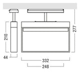 ZUMTOBEL LED-Sicherheitsleuchte 5,7W 32m CROSSIGN 160 P TEC-GP ECP WH 84lm