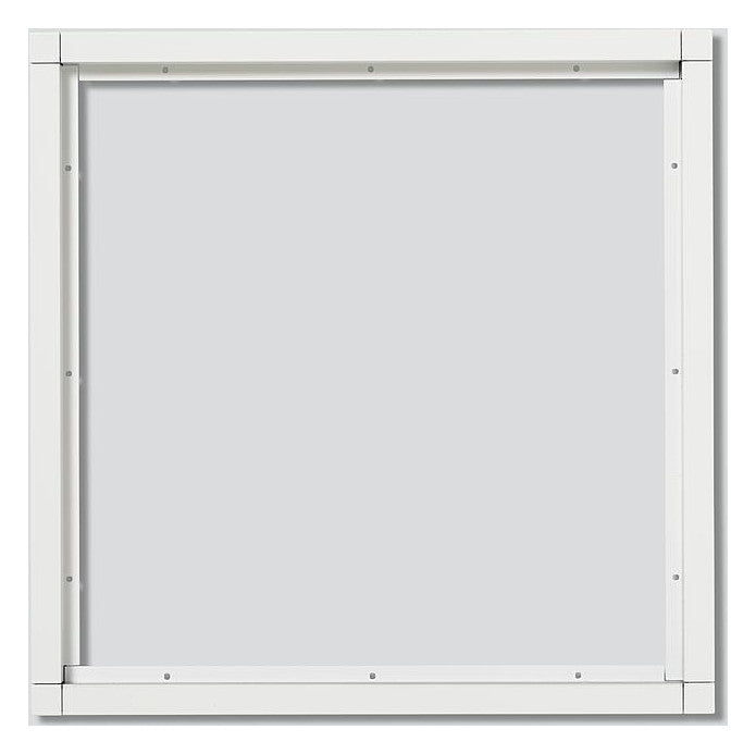 SIEDLE Rahmen-Türstation 9f UP ws alu KR 611-3/3-0 W 331x331x15mm