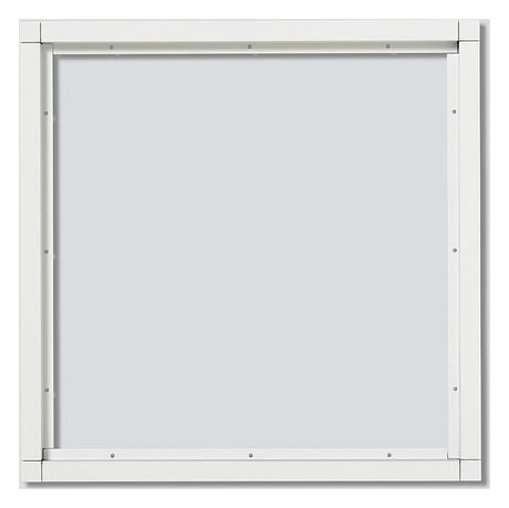 SIEDLE Rahmen-Türstation 9f UP ws alu KR 611-3/3-0 W 331x331x15mm