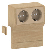 GGK Geräteträger SL-K 2f br buche SL-GT (duo) 70x20mm