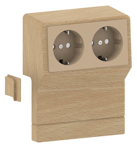 GGK Geräteträger SL-K 2f br buche SL-GT (duo) 70x20mm