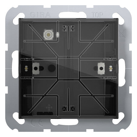GIRA Tastsensor KNX UP 1f 2pkt LED System 55 504100 inkl.Ankoppl