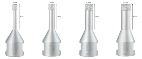 BOSCH-EW Bohrerset 4tlg  6-12mm 4xStein 2607017579 Koffer