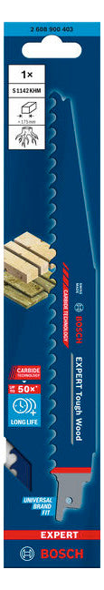 BOSCH-EW Säbelsägeblatt 225mm Edst RBE- 1ER S 1142 KHM Hartmetallausführung