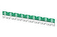 METZ CONNECT Querverbinder 10p gn steckb 110728 2A m.Berühr.schutz