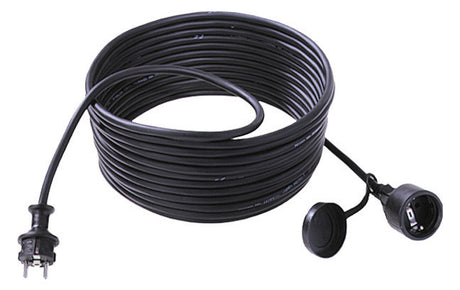 BACHMANN Netzanschlussleitung 10m 16A sw 343.171 3x1,5qmm IP44 Schutzk-Kuppl