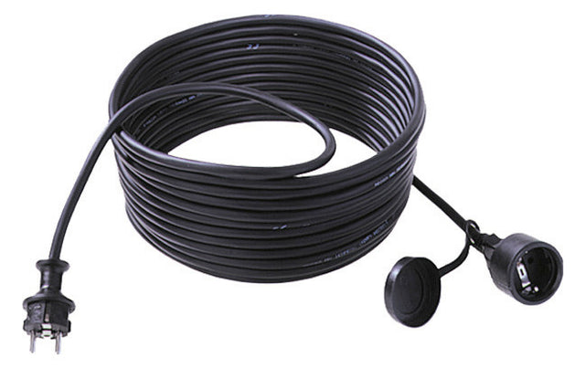 BACHMANN Netzanschlussleitung 10m 16A sw 343.171 3x1,5qmm IP44 Schutzk-Kuppl