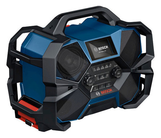 BOSCH-EW Baustellenradio bl/sw digi m.NT Professional GPB 18VH-6 5speich