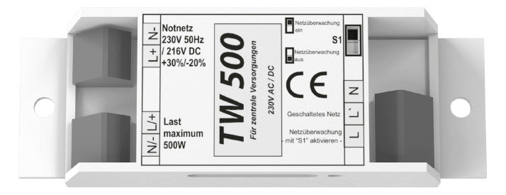 RZB Notlichtversorgung 500W ohmsch/Entl 981811.002 Dauer/Bereitsch IP21