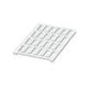 PHOENIX Klemmenmarkierung ws RM=7mm UC-EM (20X7) unbedr