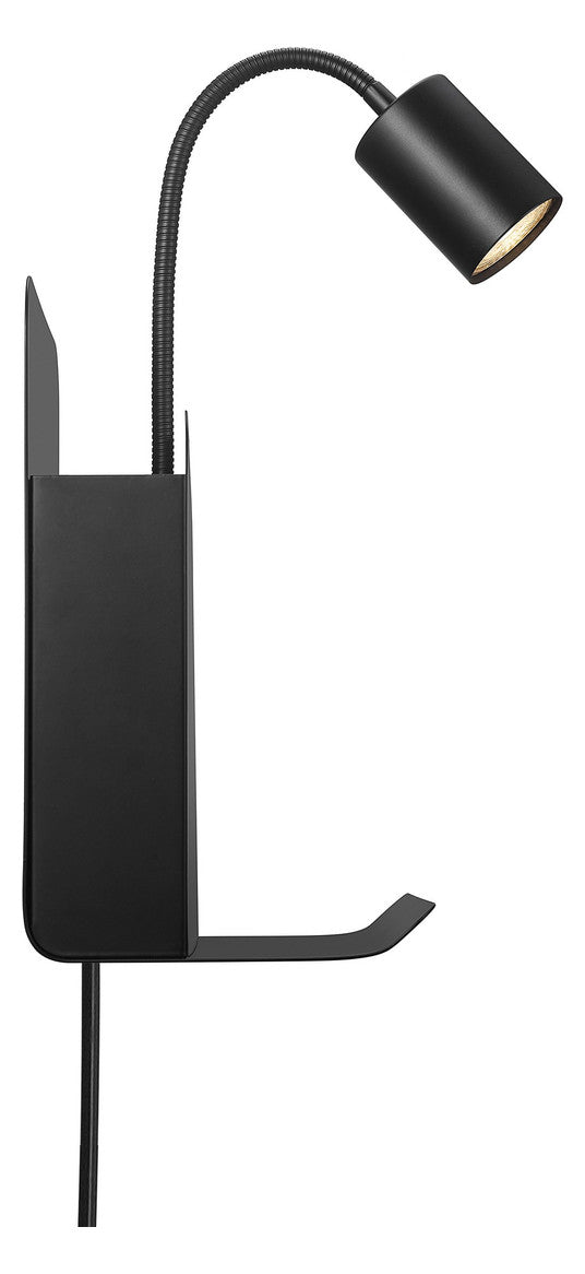 NORDLUX LED-Wandanbauleuchte 35W sw ROOMI 2112551003