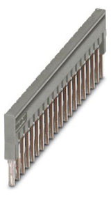 PHOENIX Querverbinder 20p gr steckb isol FBS 20-3,5 GY 17,5A m.Berühr.schutz