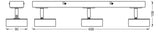 LEDVANCE LED-Deckenanbauleuchte 14,4W ws Decor Spot Pluto White 3 Spot 3000K